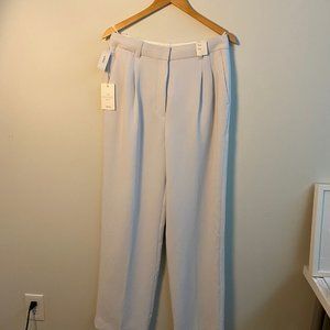 Aritzia NEW with Tags - Wilfred Effortless Pants - Frozen Grey - Size 10